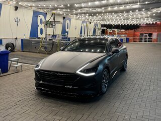 2021 Hyundai Sonata VIII (DN8), чёрный, 2600000 рублей, вид 2