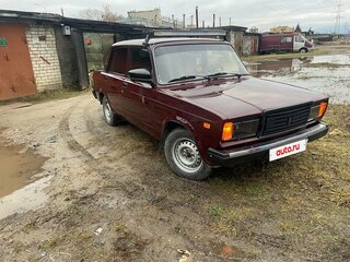 2008 Lada (ВАЗ) 2107, красный, 275000 рублей, вид 3