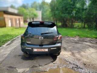 2008 Mazda 3 I (BK) Рестайлинг, чёрный, 350000 рублей, вид 5