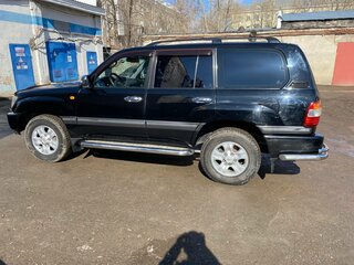 2006 Toyota Land Cruiser 100 Series Рестайлинг 2, чёрный, 2200000 рублей, вид 4
