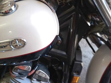 1995 Yamaha XVS1300, белый, 700000 рублей, вид 2