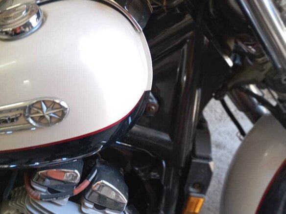 1995 Yamaha XVS1300, белый, 700000 рублей - вид 1