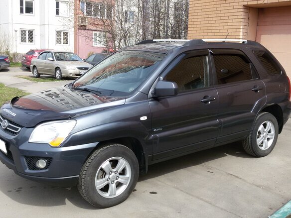 2009 Kia Sportage II Рестайлинг, серый - вид 5