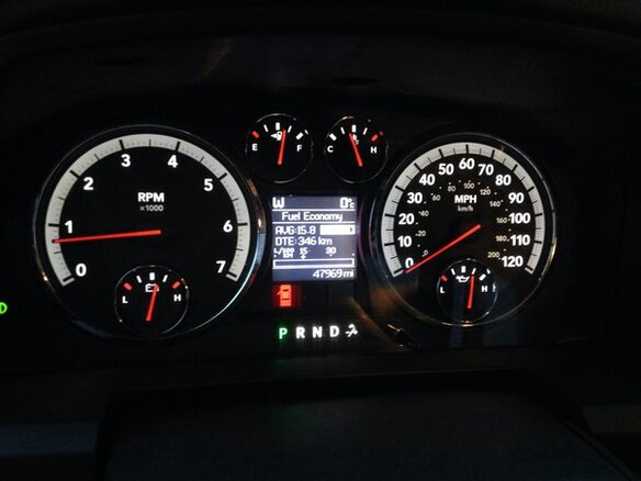 2010 Dodge RAM IV (DS/DJ), красный - вид 6