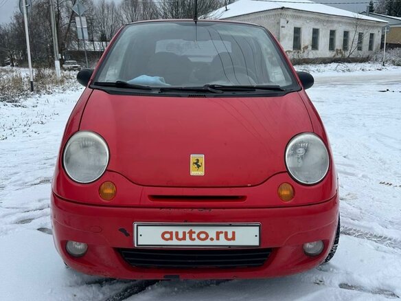 2007 Daewoo Matiz I Рестайлинг, красный, 170000 рублей