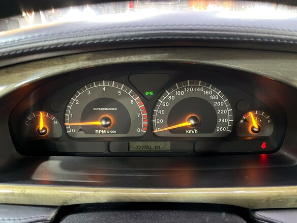2003 Jaguar S-Type R I, чёрный - вид 10