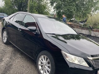 2012 Toyota Camry VII (XV50), чёрный, 1955000 рублей, вид 3