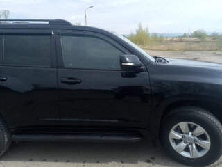 2021 Toyota Land Cruiser Prado 150 Series Рестайлинг 3, чёрный, 6100000 рублей, вид 3