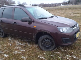 2014 Lada (ВАЗ) Kalina II, красный, 345000 рублей, вид 2