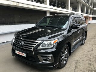 2015 Lexus LX 570 III Рестайлинг, чёрный, 6600000 рублей, вид 1