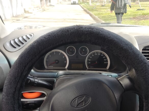 2007 Hyundai Santa Fe Classic Classic, серый, 830000 рублей - вид 8