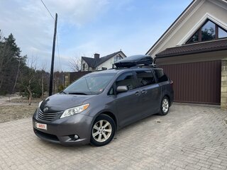 2015 Toyota Sienna III Рестайлинг, серый, 1987190 рублей, вид 1