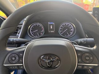 2019 Toyota Camry US Market VIII (XV70), синий, 2500000 рублей, вид 5