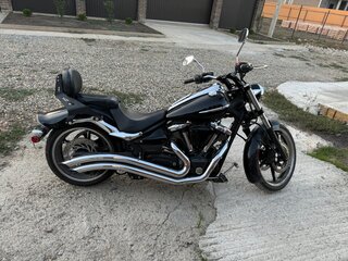2008 Yamaha XV 1900, чёрный, 825000 рублей, вид 1