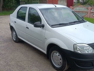2013 Renault Logan I Рестайлинг, белый, 490000 рублей, вид 1