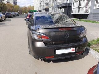 2009 Mazda 6 II (GH) Рестайлинг, коричневый, 900000 рублей, вид 4