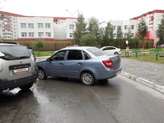 2015 Lada (ВАЗ) Granta I, голубой, 495000 рублей, вид 5