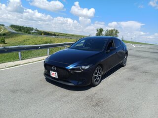 2021 Mazda 3 IV (BP), синий, 1680000 рублей, вид 2