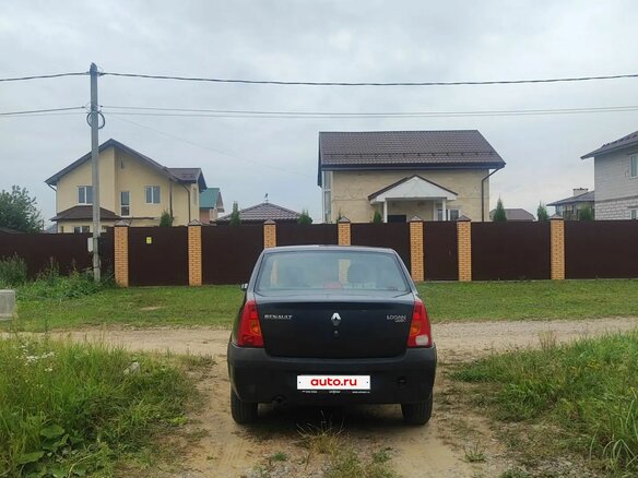 2009 Renault Logan I, серый, 324000 рублей - вид 5