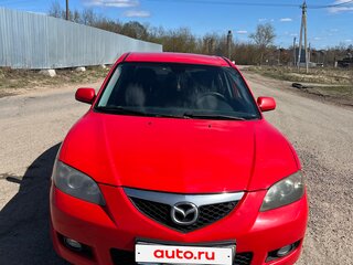 2008 Mazda 3 I (BK) Рестайлинг, красный, 470000 рублей, вид 1