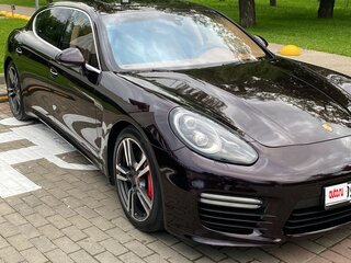 2013 Porsche Panamera Turbo Executive I Рестайлинг, фиолетовый, 3120000 рублей, вид 4