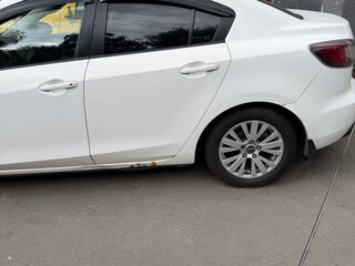 2010 Mazda 3 II (BL), белый, 700000 рублей, вид 4