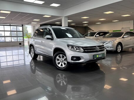 2013 Volkswagen Tiguan I Рестайлинг, серебристый, 1395000 рублей, вид 5