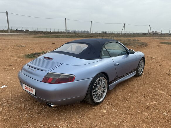 1999 Porsche 911 Carrera 4 V (996), голубой, 3900000 рублей - вид 3