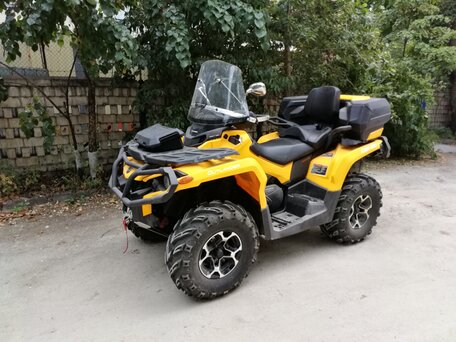 2015 BRP Can-Am Outlander 1000, жёлтый, 2500000 рублей, вид 4