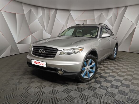 2004 Infiniti FX35 I (S50), серебристый, 780000 рублей