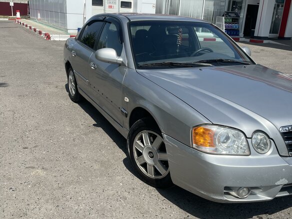 2004 Kia Magentis I Рестайлинг, серебристый