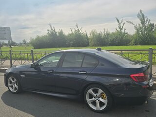 2013 BMW 5 серии 528i xDrive VI (F10/F11/F07) Рестайлинг, синий, 1580000 рублей, вид 5