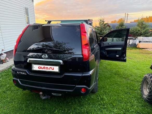 2008 Nissan X-Trail II, чёрный, 900000 рублей - вид 12