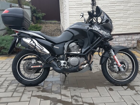 2009 Honda XL700V Transalp, чёрный - вид 2
