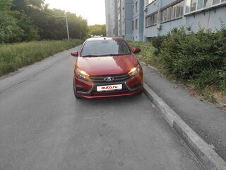 2018 Lada (ВАЗ) Vesta I, красный, 670000 рублей, вид 2
