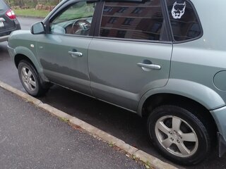 2005 Hyundai Tucson I, голубой, 1000000 рублей, вид 4