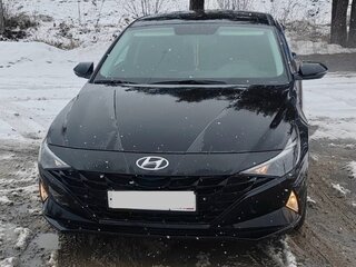 2022 Hyundai Elantra VII (CN7), чёрный, 2250000 рублей, вид 1