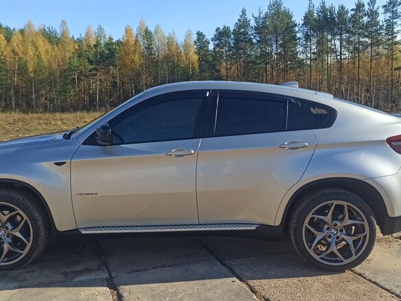 2008 BMW X6 30d I (E71), серебристый, 2080000 рублей - вид 12