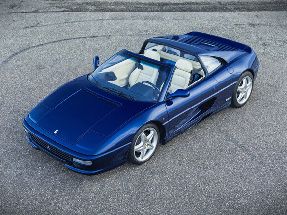 1996 Ferrari F355 GTS, синий - вид 5