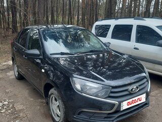 2018 Lada (ВАЗ) Granta I, чёрный, 480000 рублей, вид 1