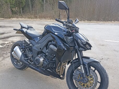 2015 Kawasaki Z 1000, чёрный, 920000 рублей, вид 5