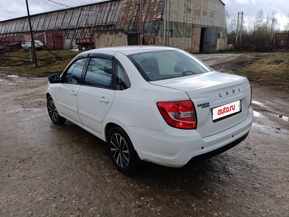 2019 Lada (ВАЗ) Granta I Рестайлинг, белый, 680000 рублей - вид 2