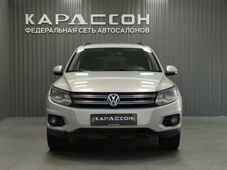 2012 Volkswagen Tiguan I Рестайлинг, серебристый, 990000 рублей, вид 3