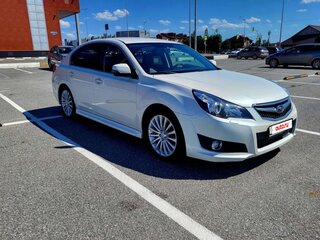 2012 Subaru Legacy V Рестайлинг, белый, 1500000 рублей, вид 1
