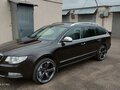 2012 Skoda Superb II, коричневый - вид 2