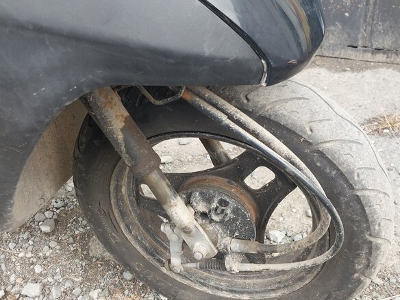 2001 Suzuki Lets 2, чёрный, 35000 рублей - вид 10