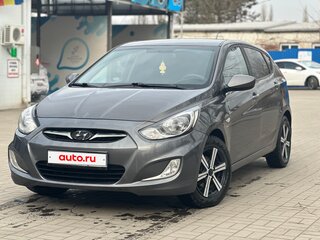 2014 Hyundai Solaris I, чёрный, 995000 рублей, вид 1