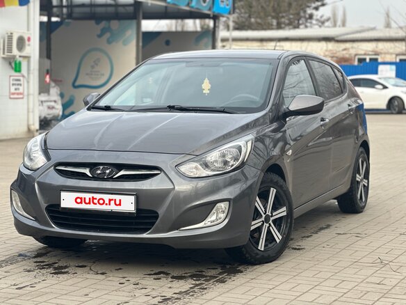 2014 Hyundai Solaris I, чёрный, 995000 рублей