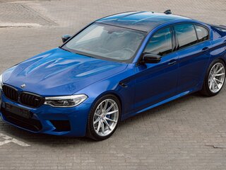 2018 BMW M5 VI (F90), синий, 7500000 рублей, вид 3