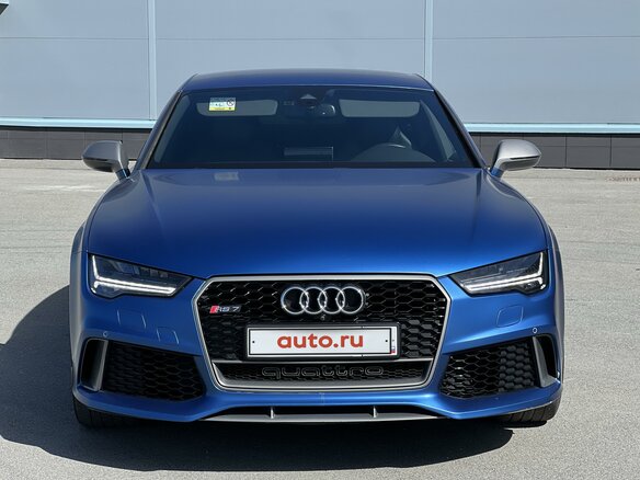 2016 Audi RS 7 performance I (4G) Рестайлинг, синий - вид 6